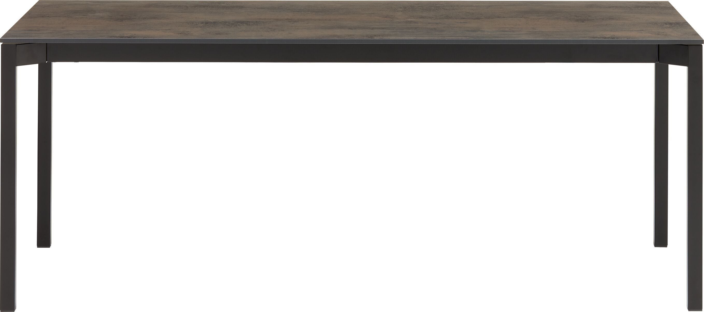 MALO Gartentisch - OXIDO TERRA / B: 180.0 cm x T: 90.0 cm x H: 75.0 cm