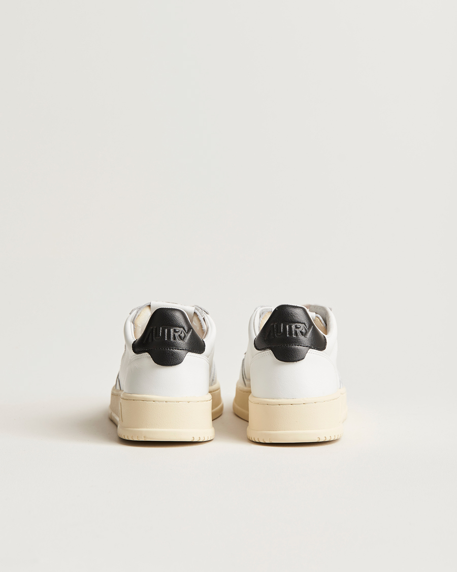 Autry Medalist Low Sneaker White/Black