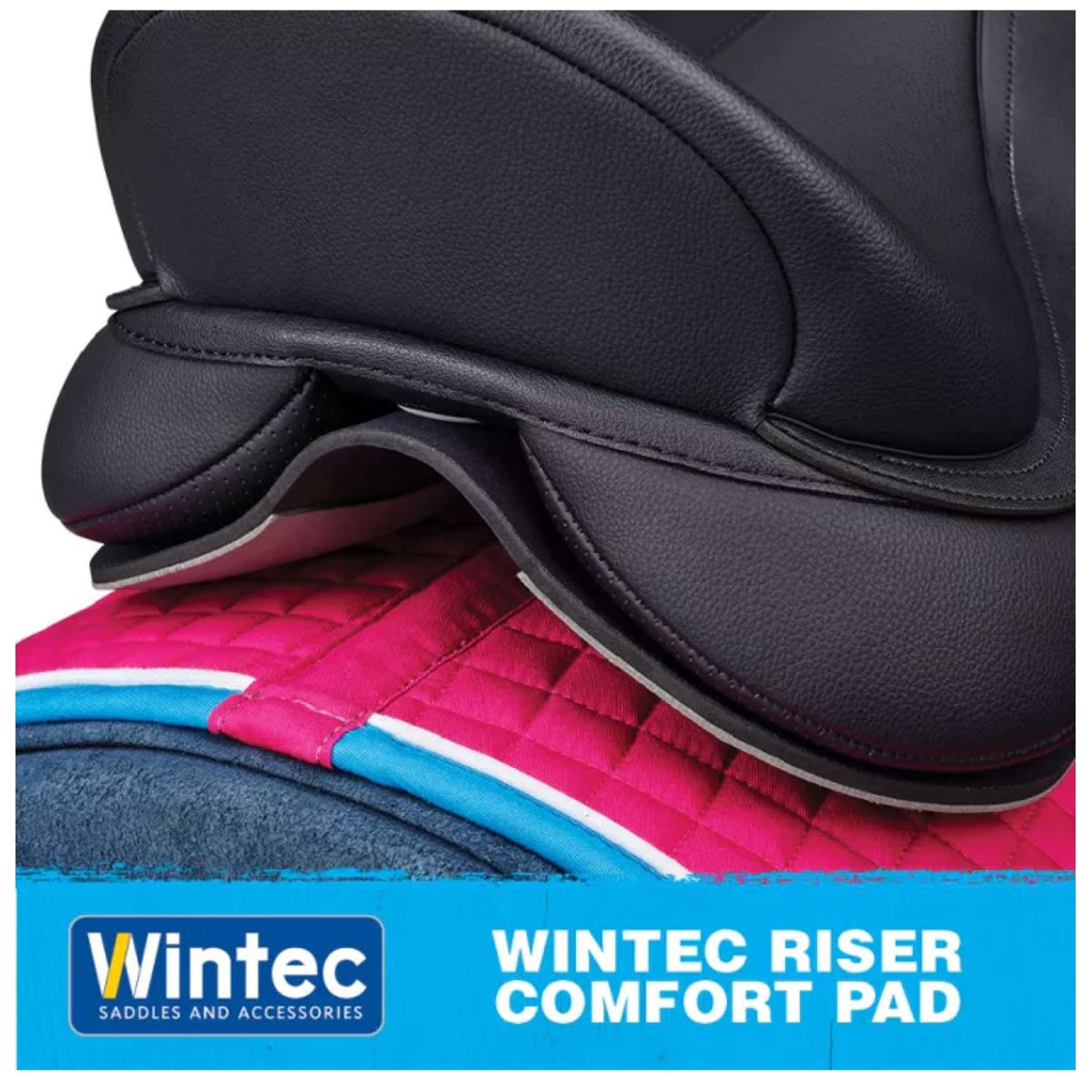 Wintec Zadelonderlegger Comfort Pad Dressage Zwart