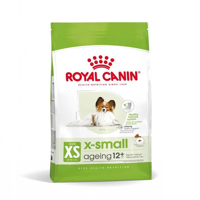 Ração Royal Canin X-Small para cães adultos com mais de 12 anos