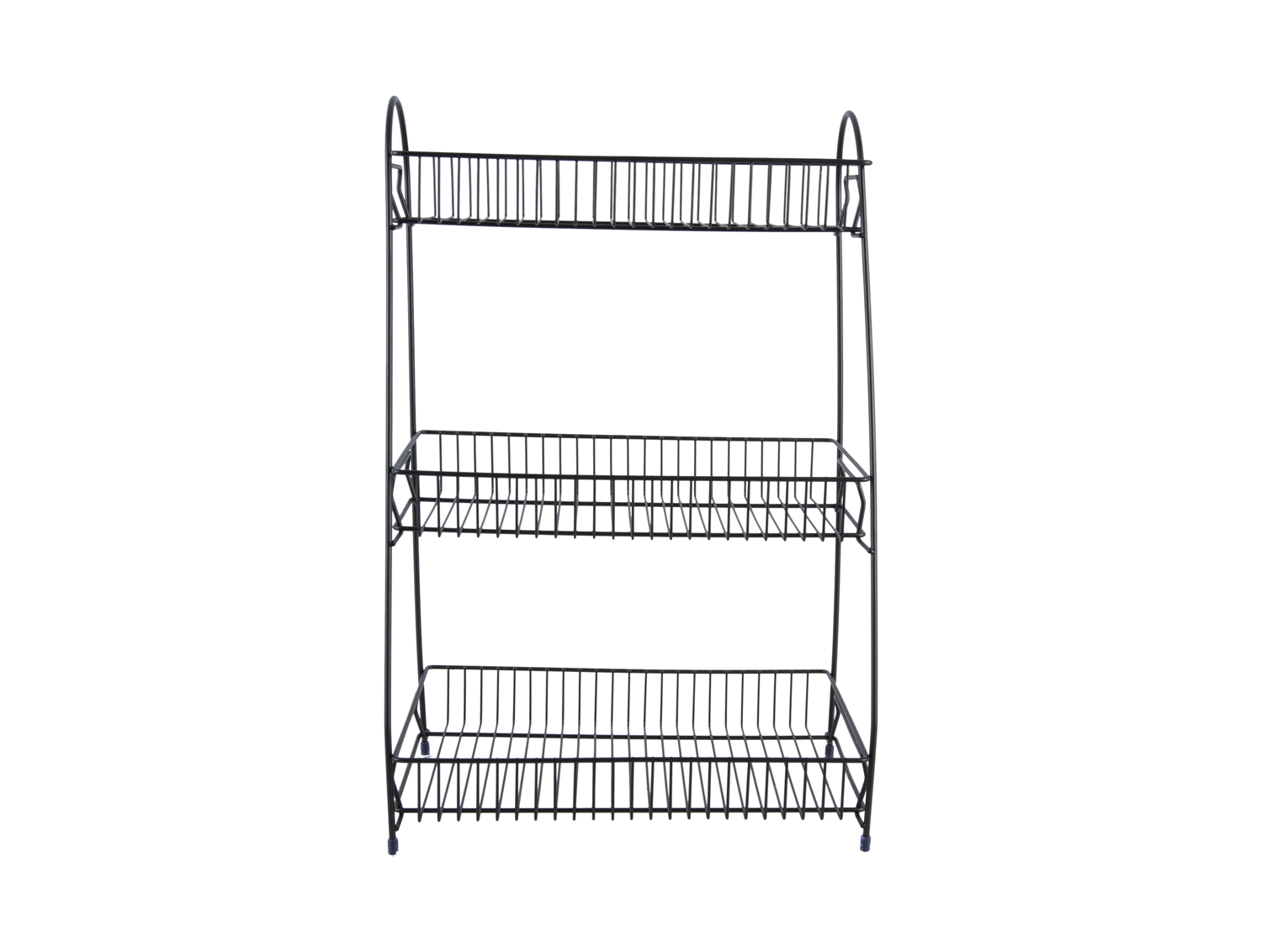 Kitchen rack Tidy large iron matt black
