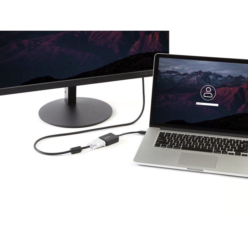 StarTech.com Adaptateur Mini DisplayPort vers DVI - Convertisseur Mini DP à DVI-D - Vidéo 1080p - Certifié VESA - mDP ou TB 1/2 Mac/PC vers moniteur DVI - Câble mDP 1.2 vers DVI Single-Link
