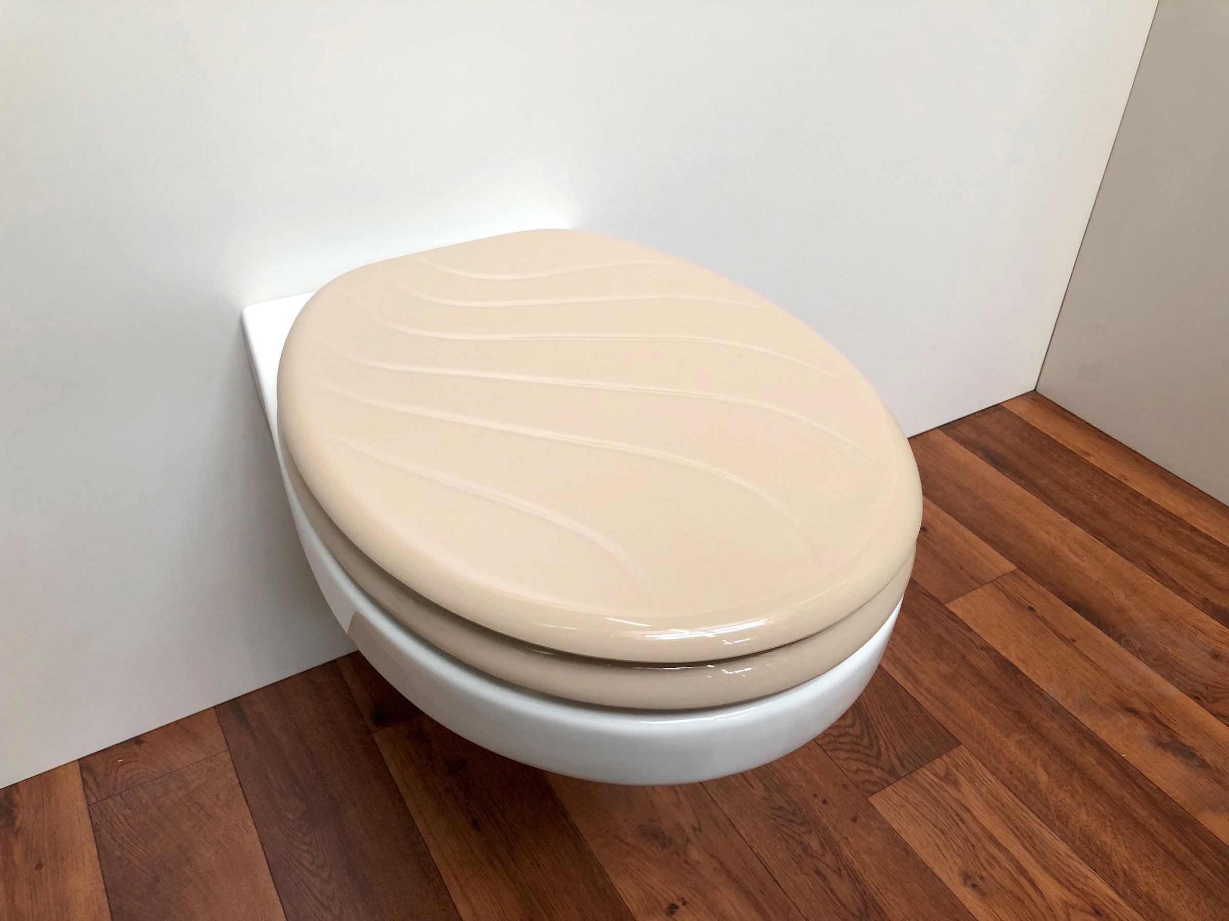 ADOB WC-Sitz »Carina manhattan« mit Messing verchromten Scharnieren
