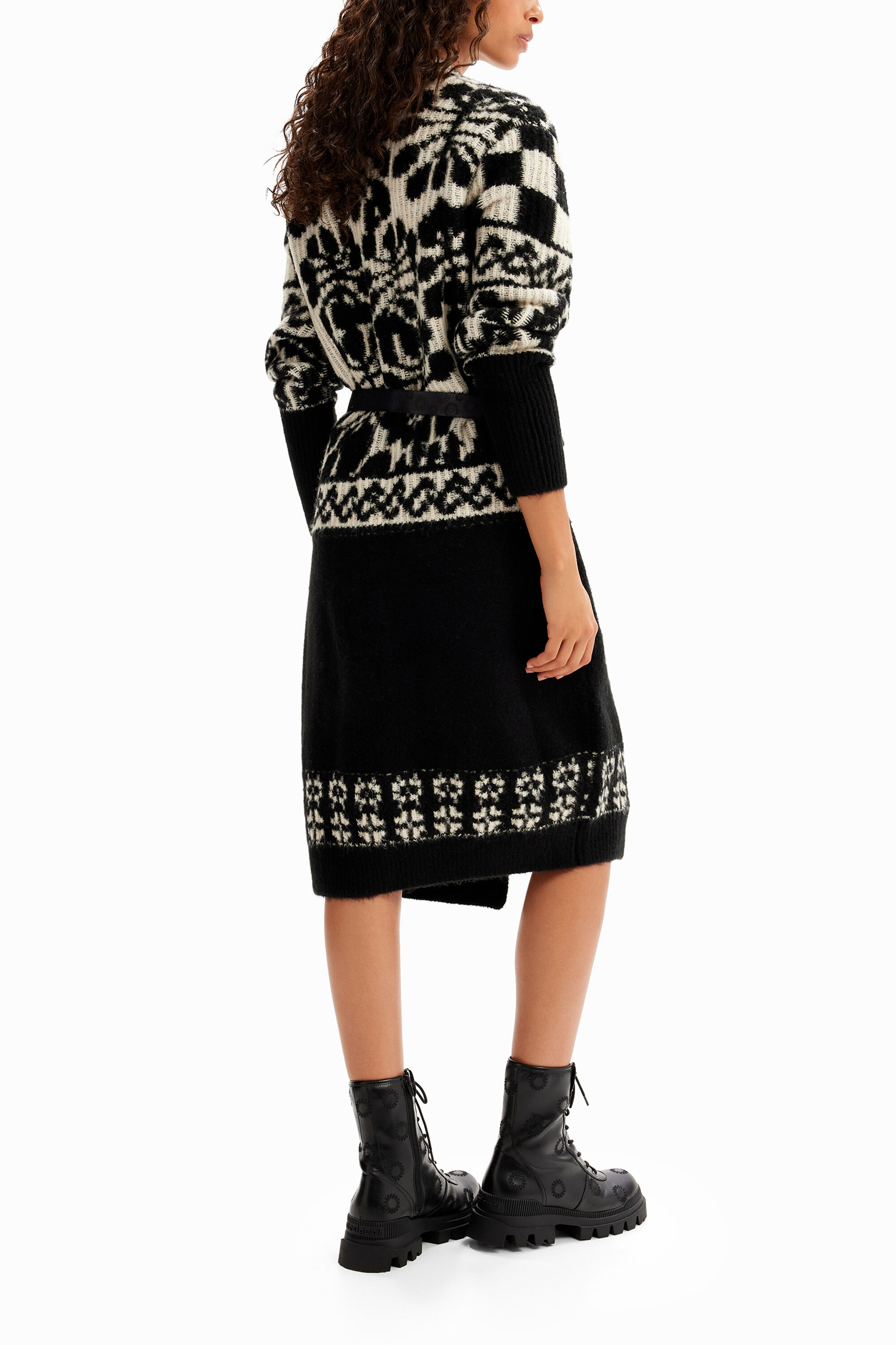 Cárdigan largo oversize M. Christian Lacroix
