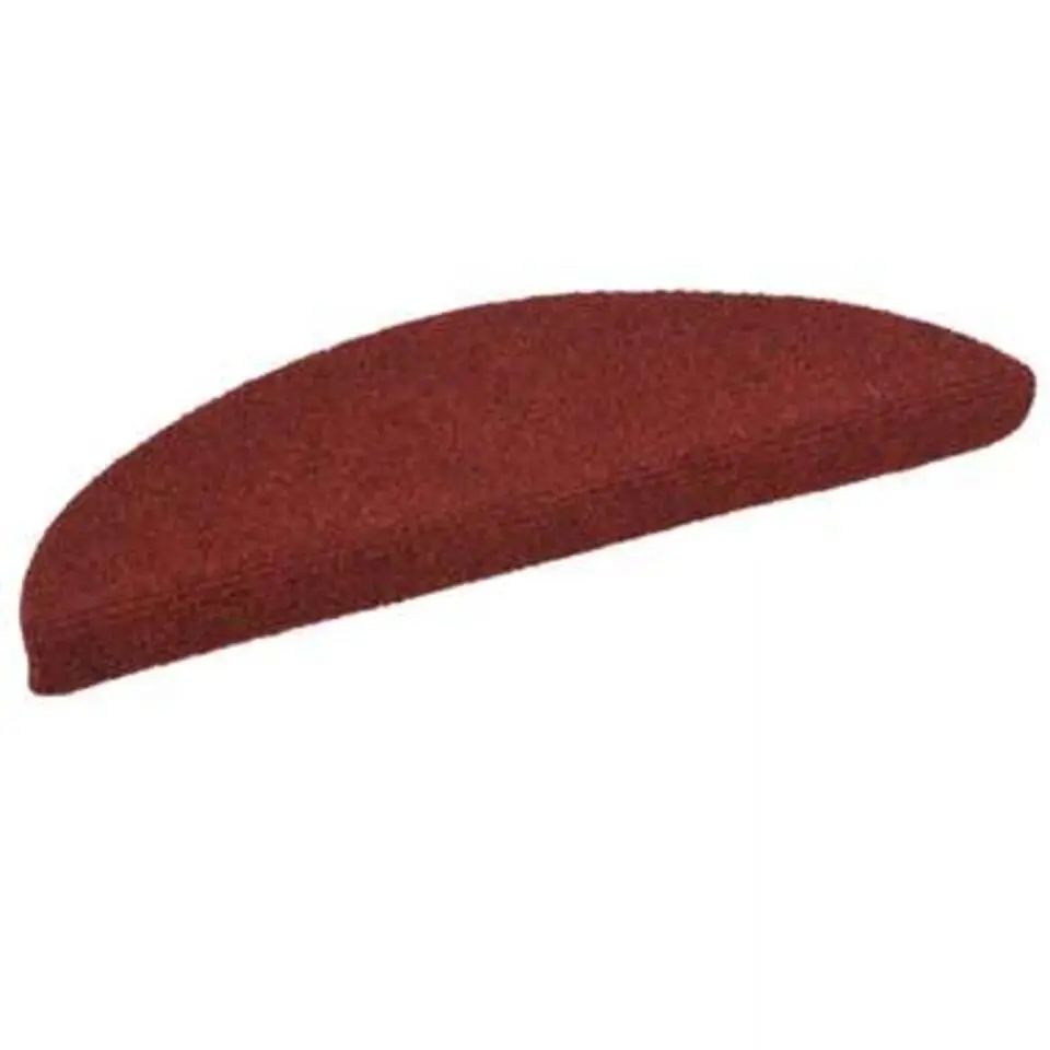 vidaXL - Trapmat - Rood - Polypropyleen - 56 x 17 x 3 cm - 15 stuks