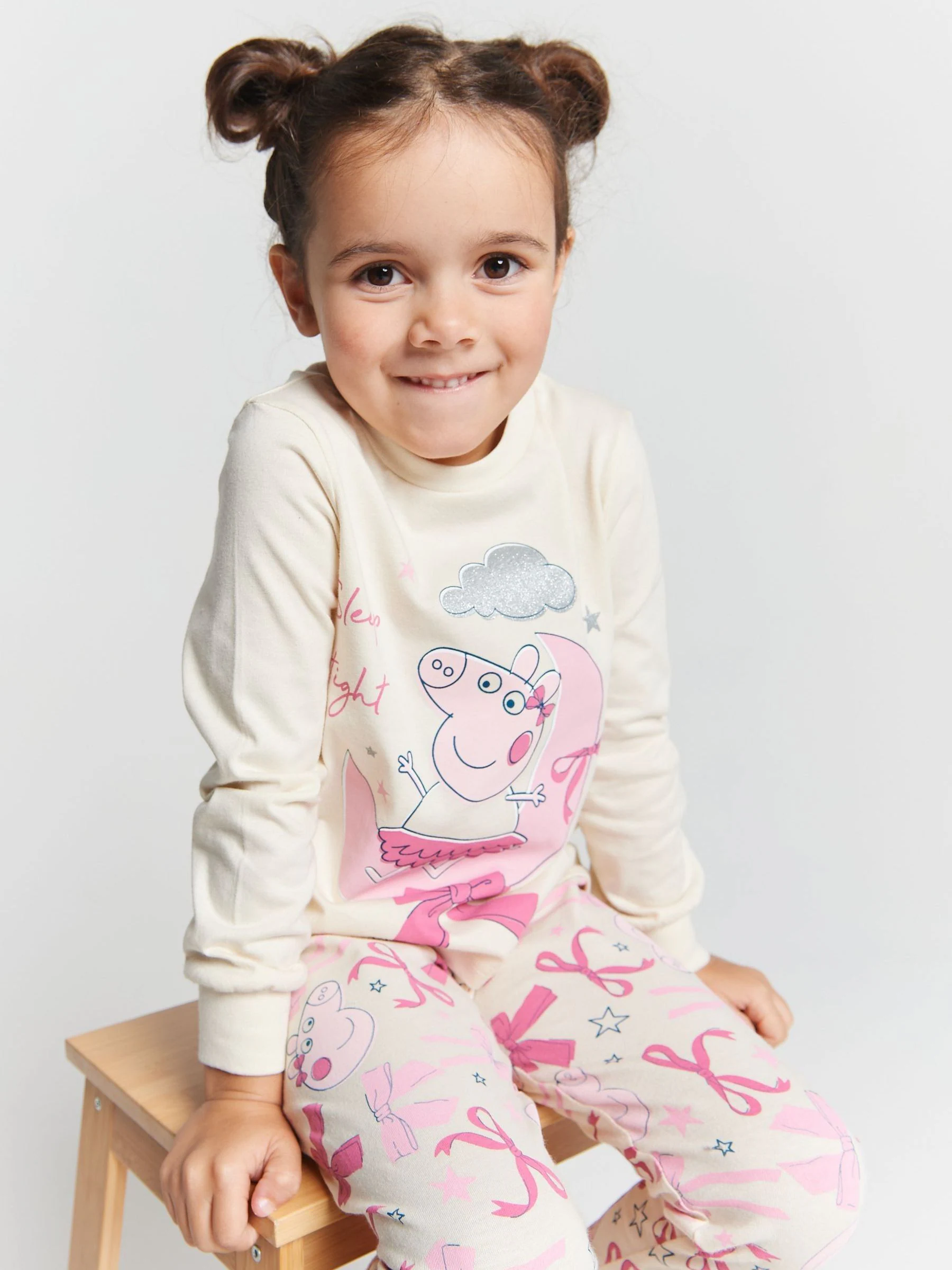 Brand Threads Peppa Pig Girls Pyjamas Set