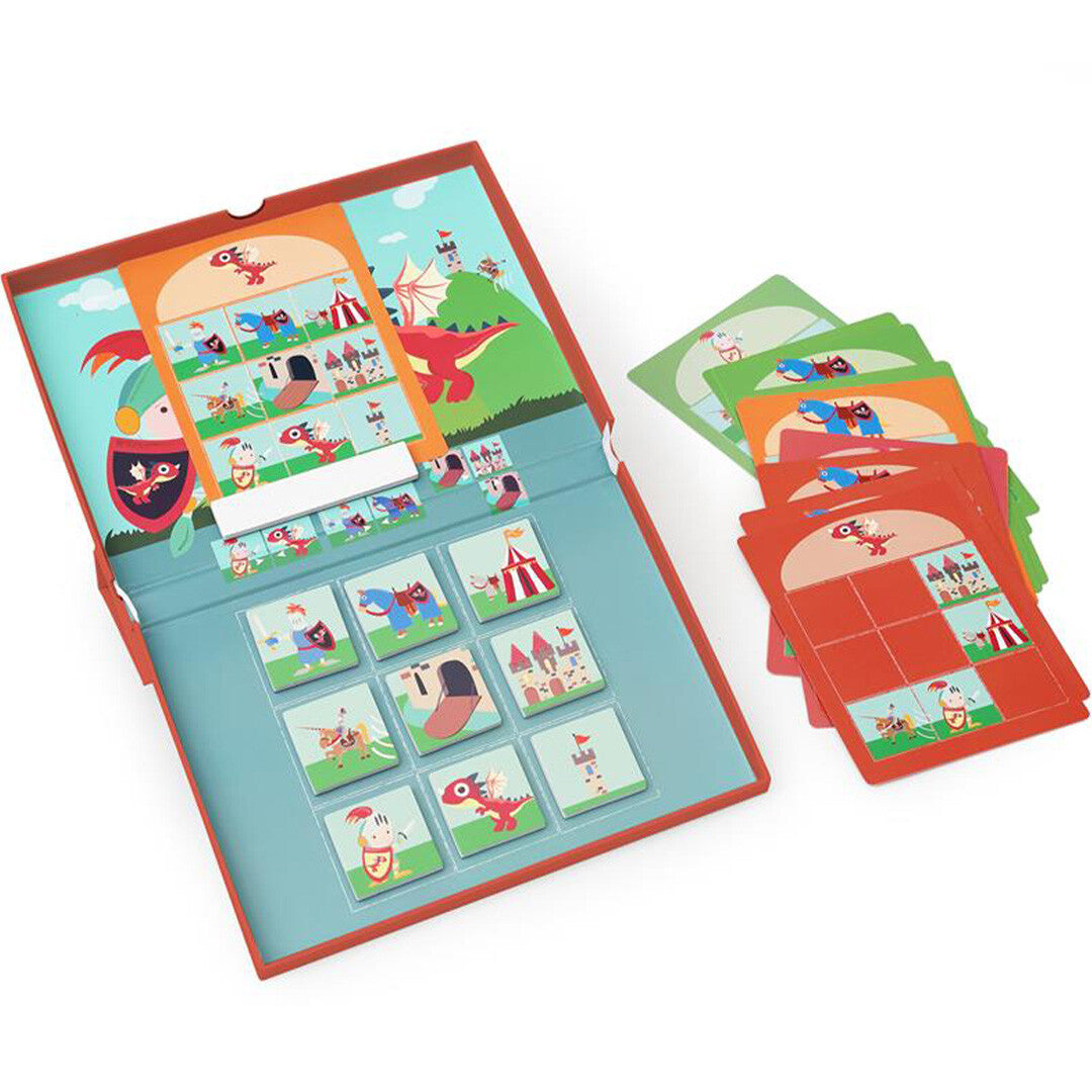 Scratch europe magnetisch denkspel - ridders en draken