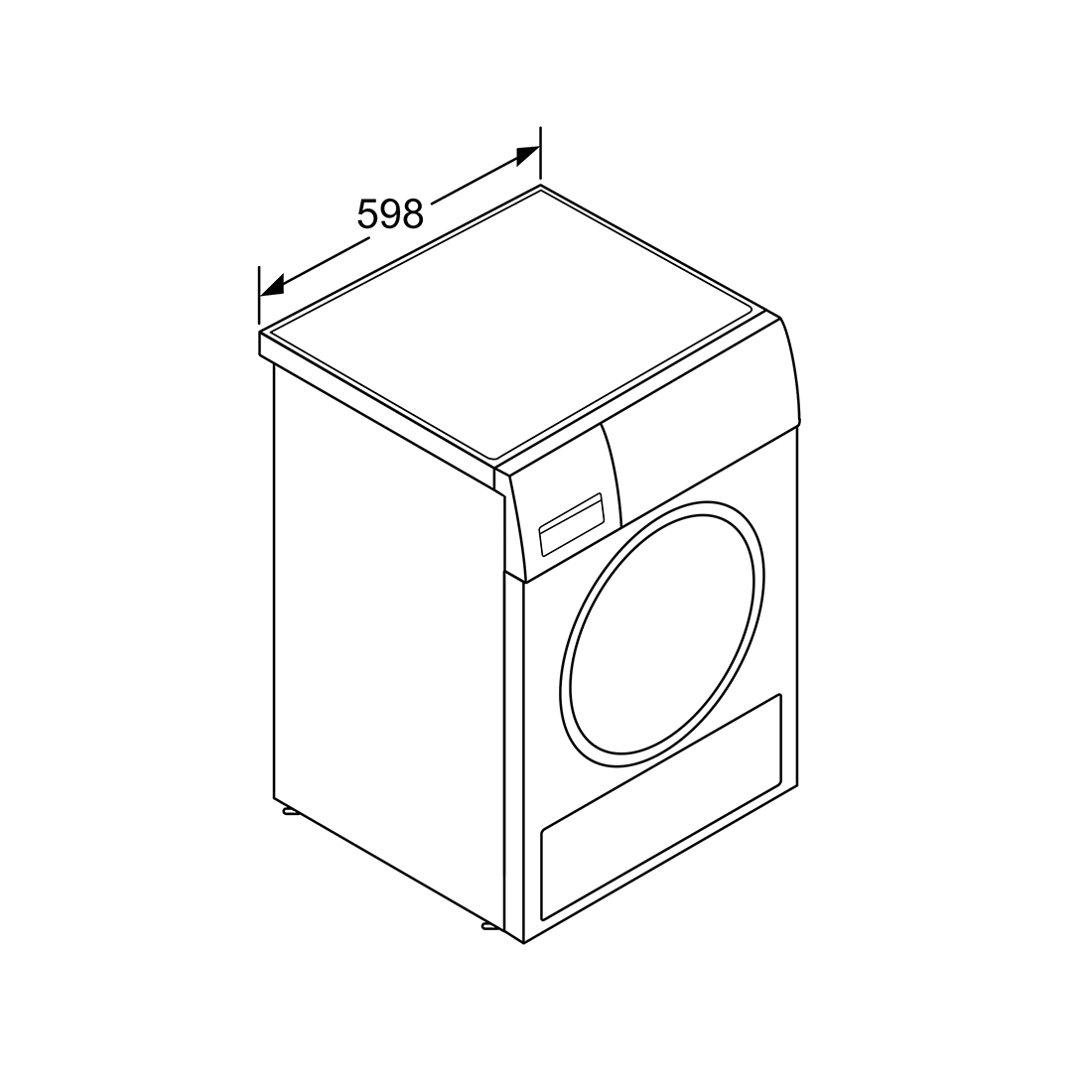 Bosch WQG233C1CH 8kg & WGG244F1CH 9kg Waschturm