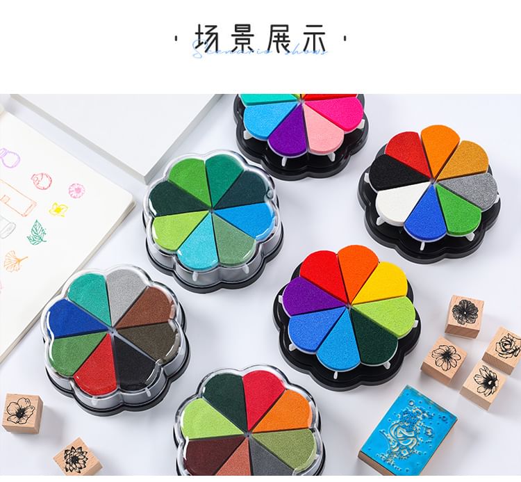 YUNO - Petal Color Stamp Pad (verschillende ontwerpen)