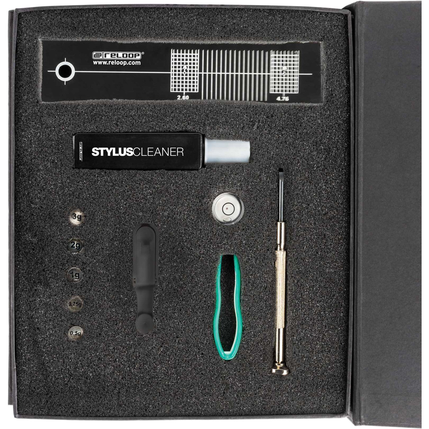 Reloop Turntable Cartridge Mount & Gauge Set