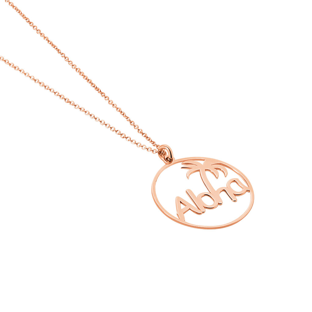 Collier Zofie Argent Rose