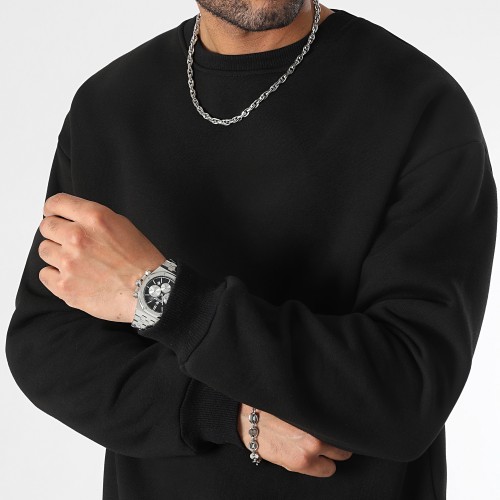 Sweat Crewneck Large 0256 Noir