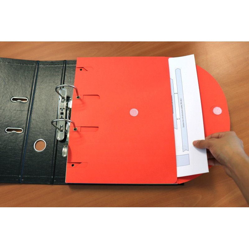 Chemise perforée sans onglet A4 Smartfolder Uno Djois by Tarifold - lot de 10