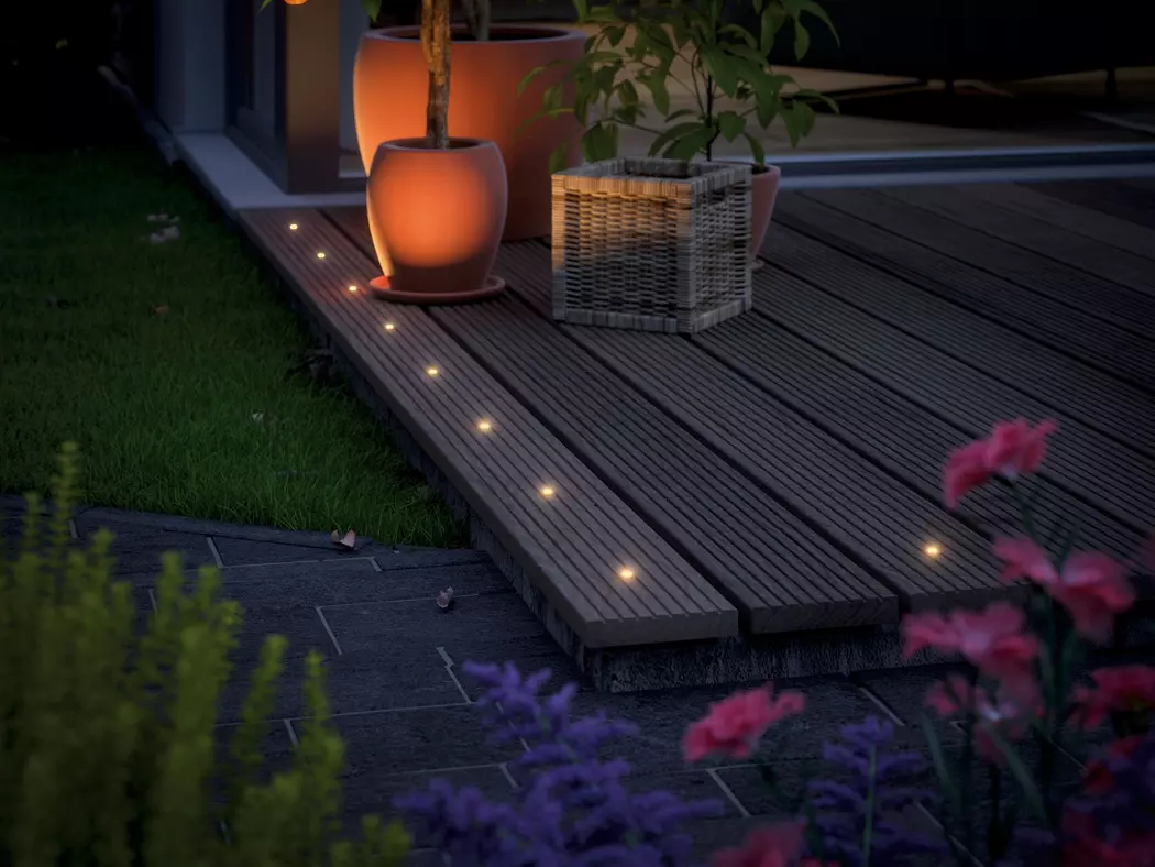 LED-Bodeneinbauleuchte Plug & Shine