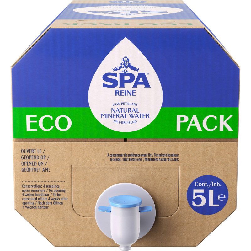 Fontaine eau minérale Spa reine Eco 5 L