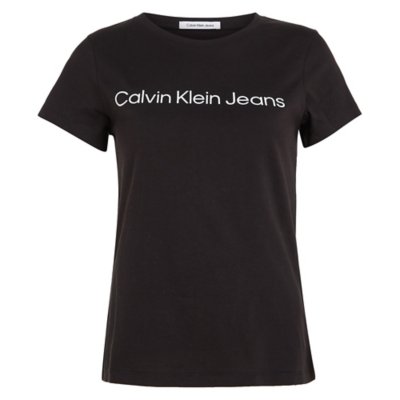Tee-shirt à manches courtes femme Core Instit Logo Slim Fit CALVIN KLEIN