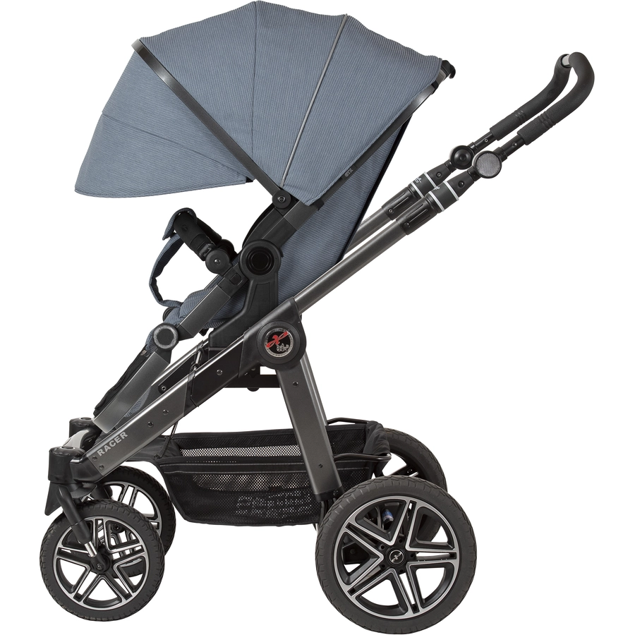 Hartan Kinderwagen Racer GTX Casual Collection hearts (914) Gestellfarbe platin