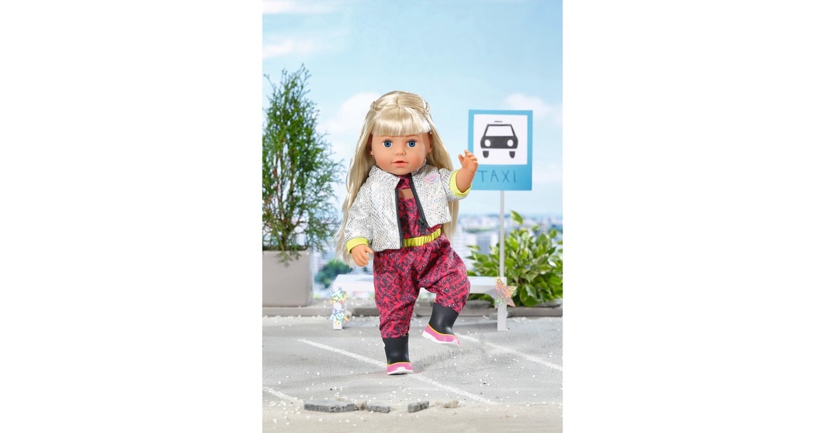ZAPF CreationBABY born - Stad Deluxe Scootercombinatie poppen accessoires  (43 cm)