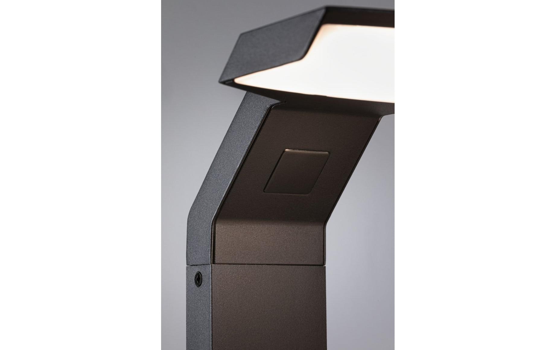 Sockelleuchte LED Zenera, 10W, 2200K, Anthrazit<br>LED Pollerleuchte