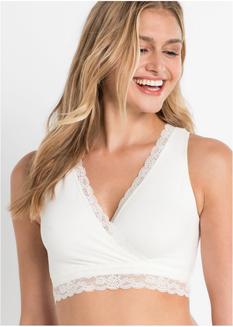 Brassière d'allaitement avec coton