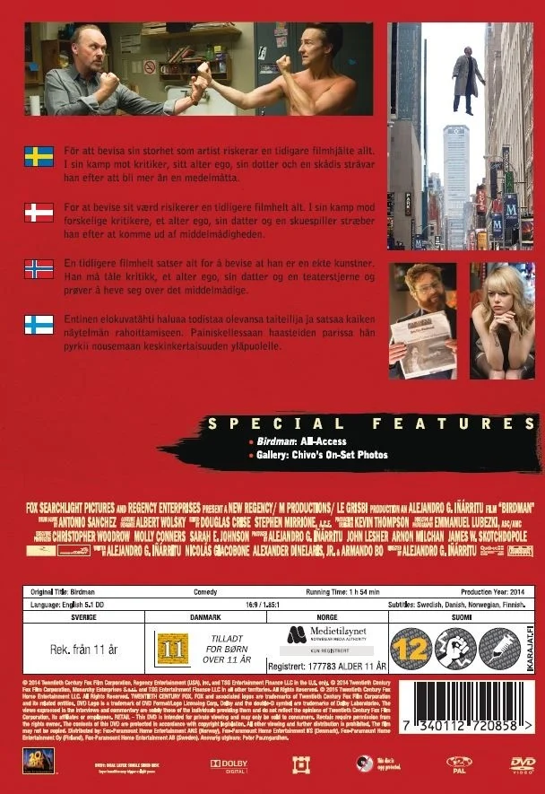 Birdman - DVD