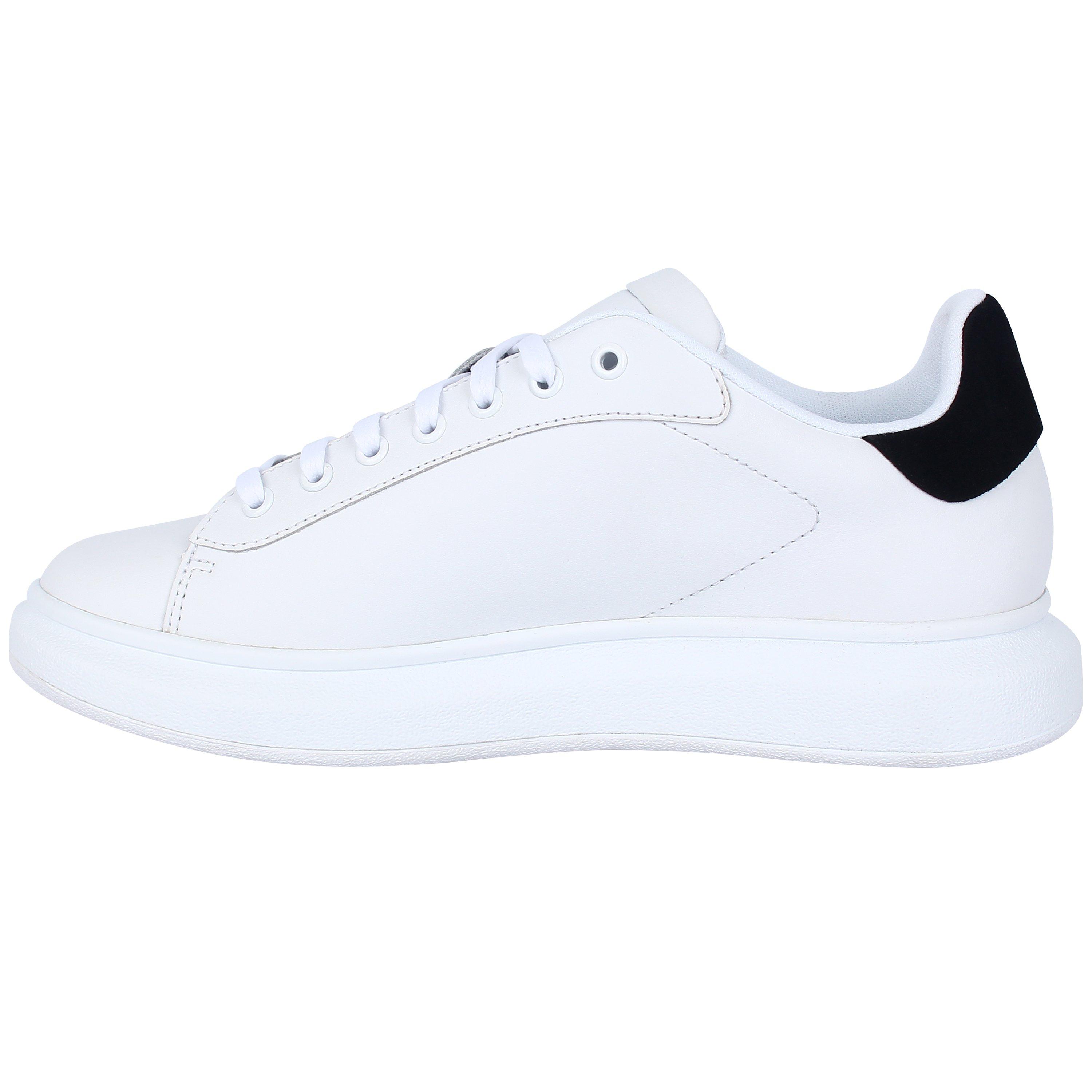 Jack Wills JW Platform Leather Trainer