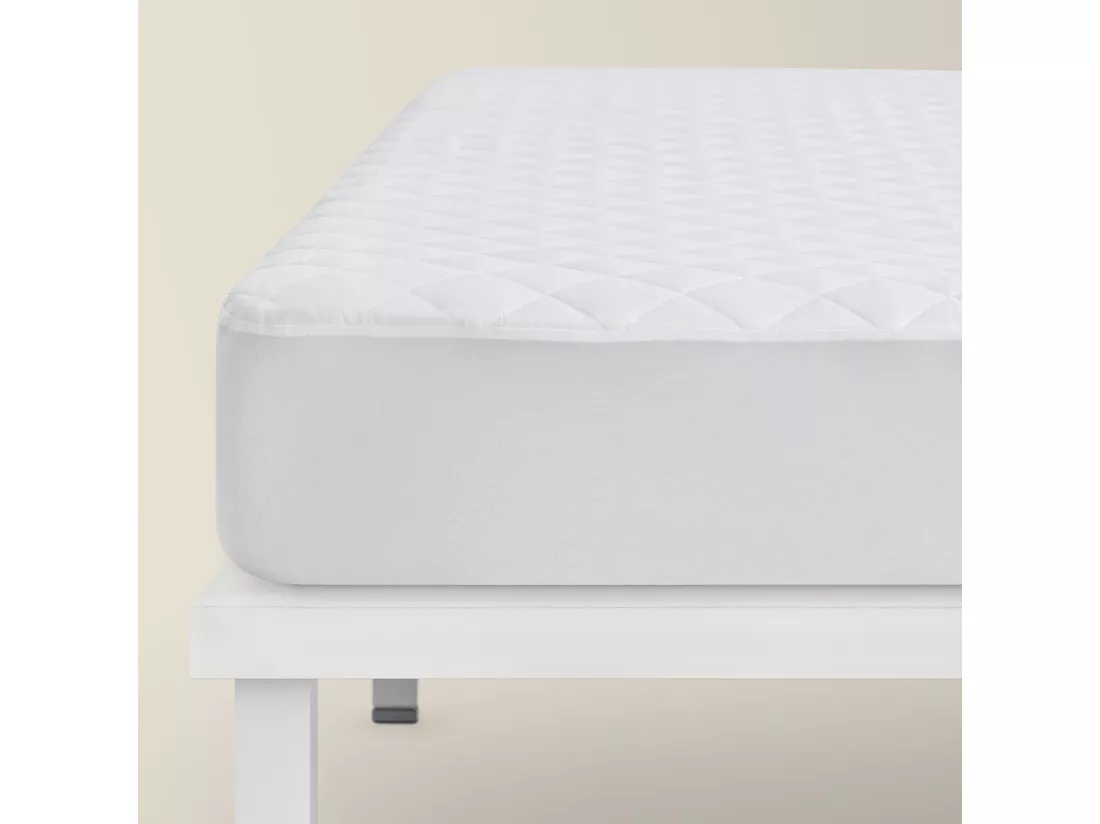 Protège-matelas anti-allergène matelassé et imperméable