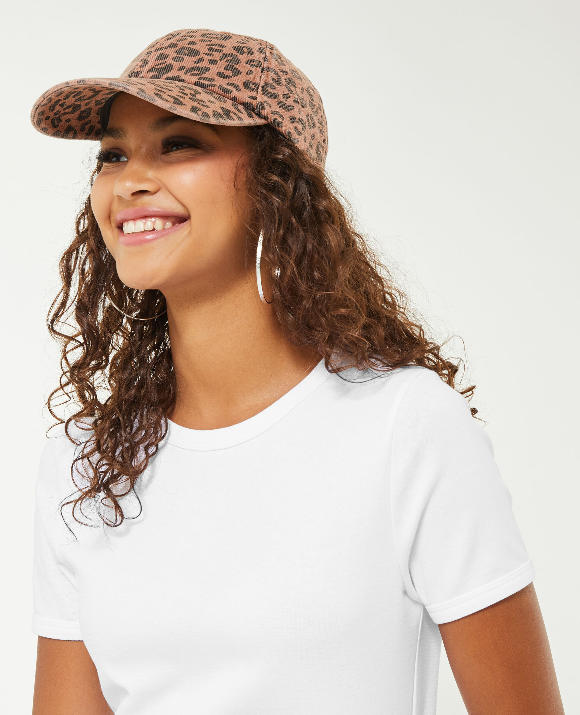 T-shirt col rond - Blanc