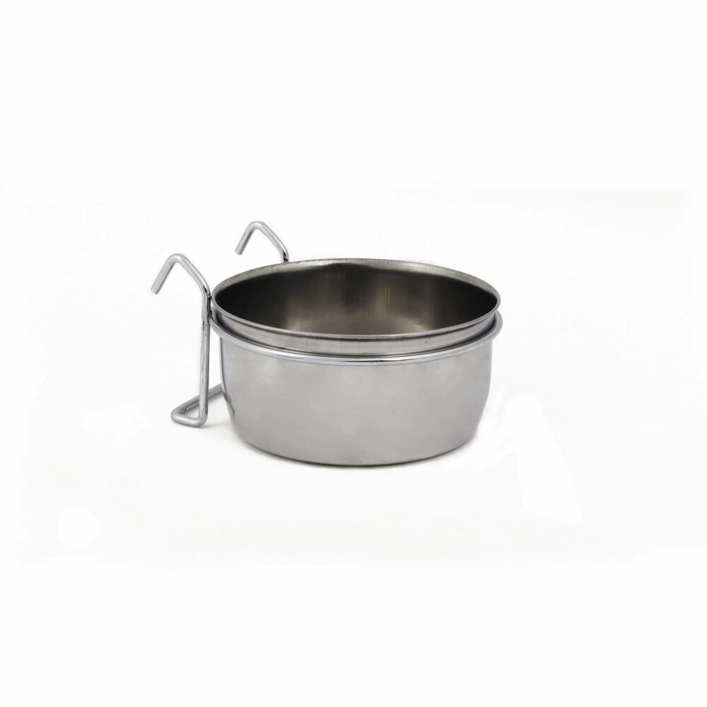 Beeztees Coopcup Inox met Houder 12,5 cm