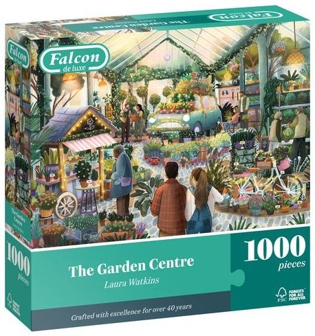 Falcon - At The Garden Centre - 1000 Stukjes Puzzel - Multicolor - Karton