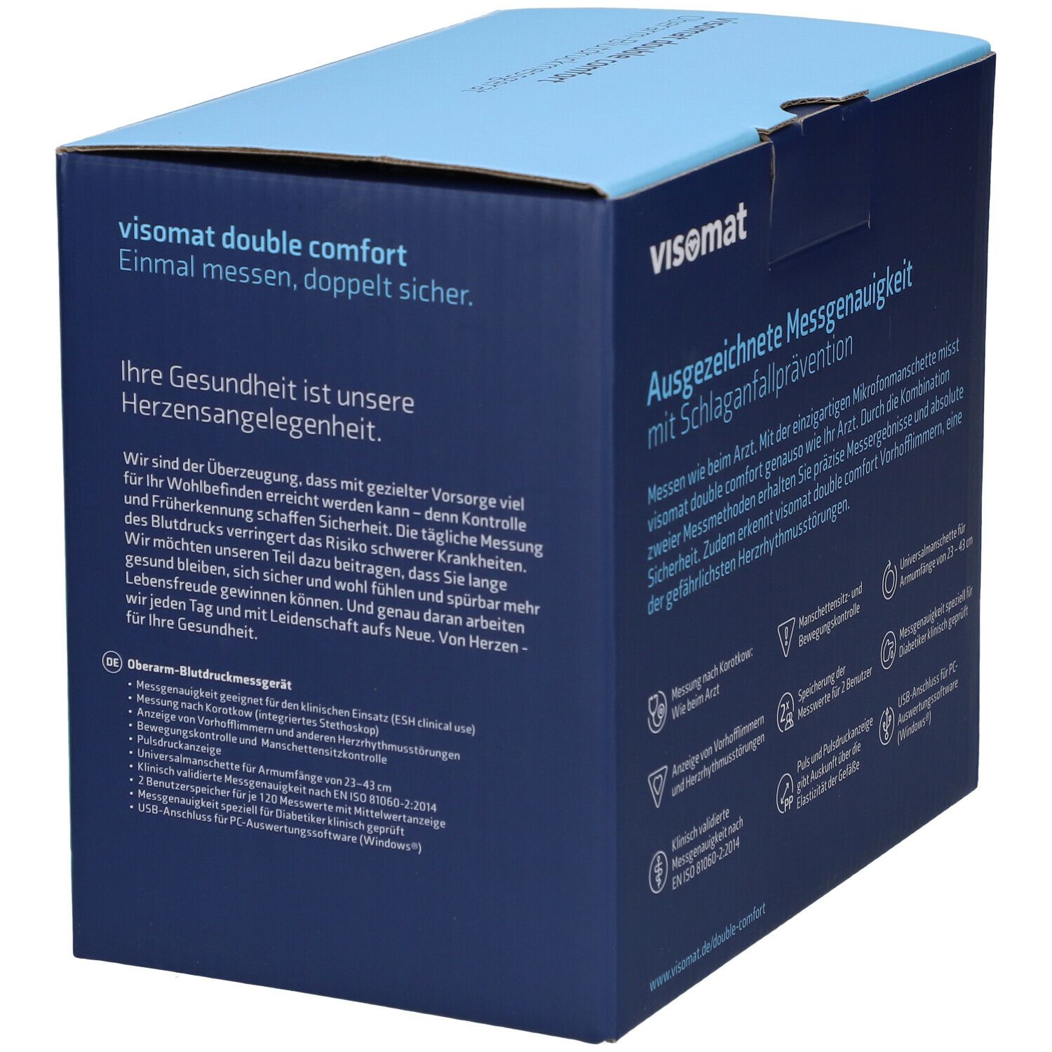 visomat® double comfort Oberarm-Blutdruckmessgerät