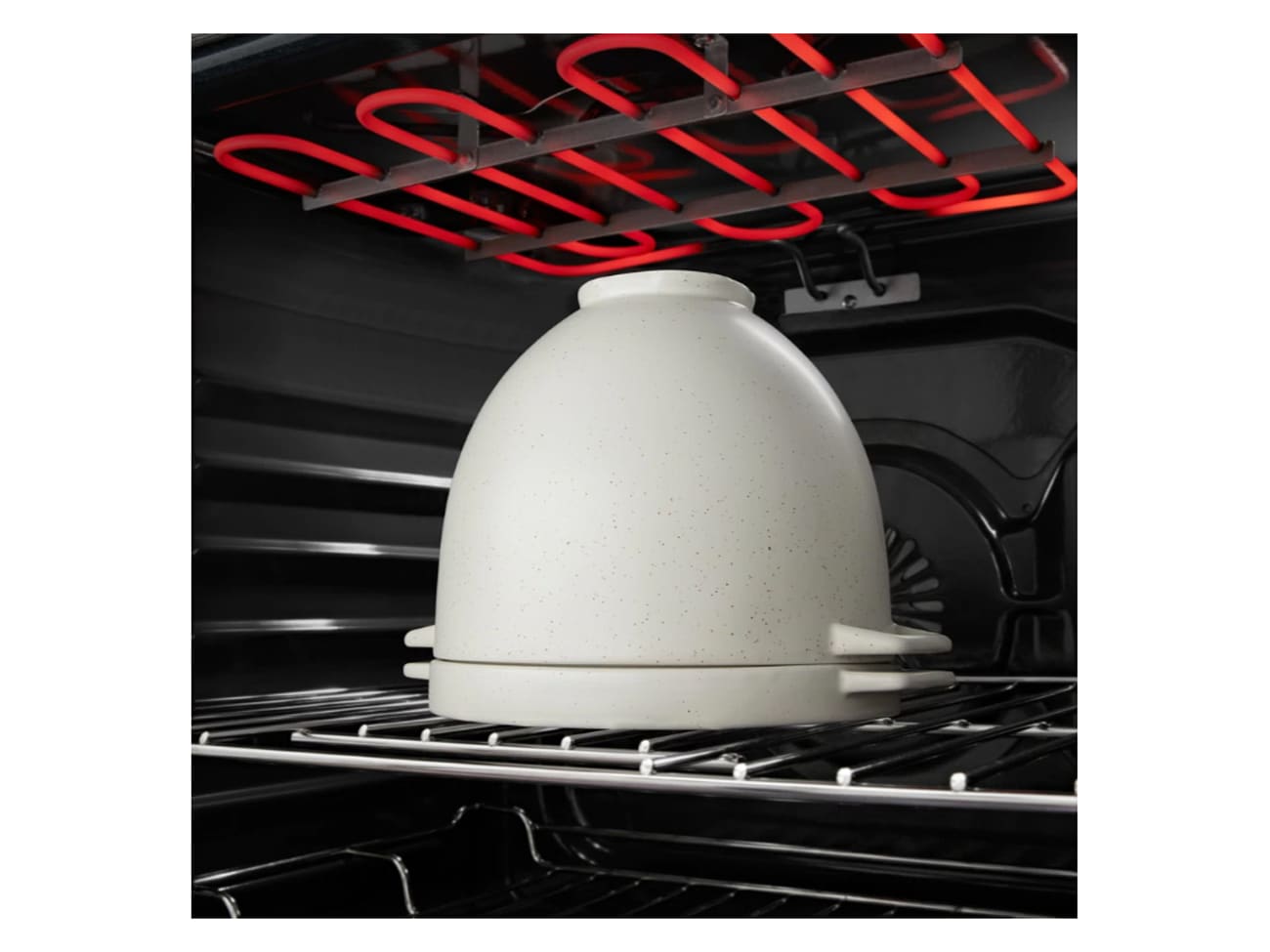 Bol à pain cocotte en céramique - pour batteur K45 Kitchenaid - avec couvercle - Kitchenaid