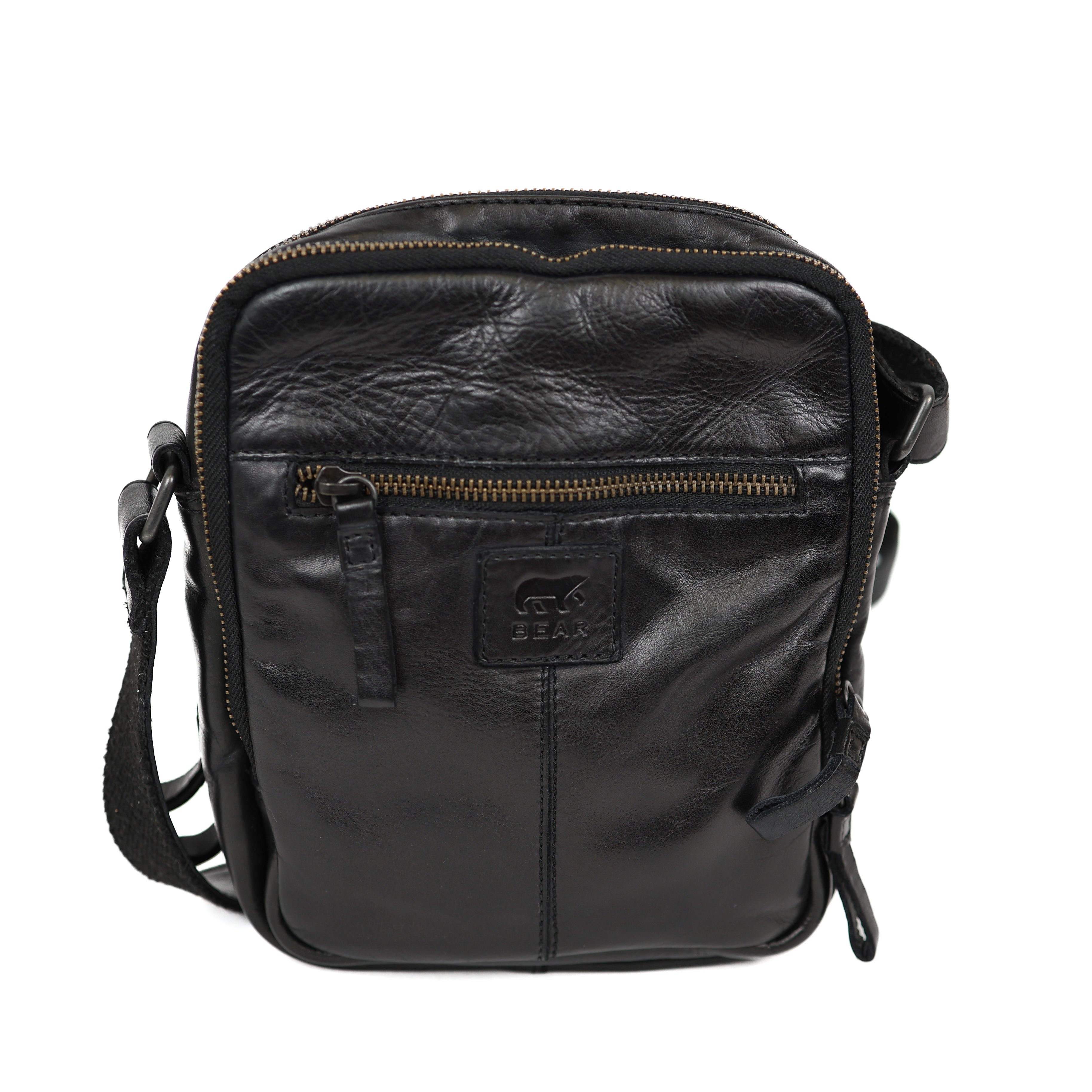 Crossbody-/reistasje 'Renny' zwart ZWART