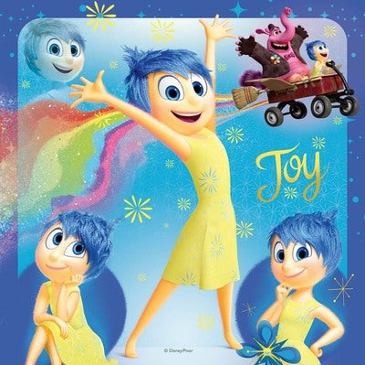 Ravensburger Disney Pixar Innsiden Ut Puslespill 3x49 Brikker
