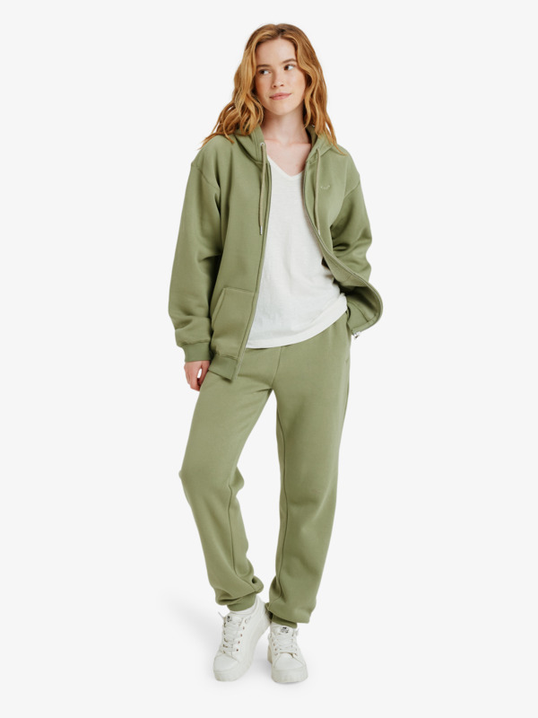 Surf Stoked Brushed Pantalon de jogging Vert Femme