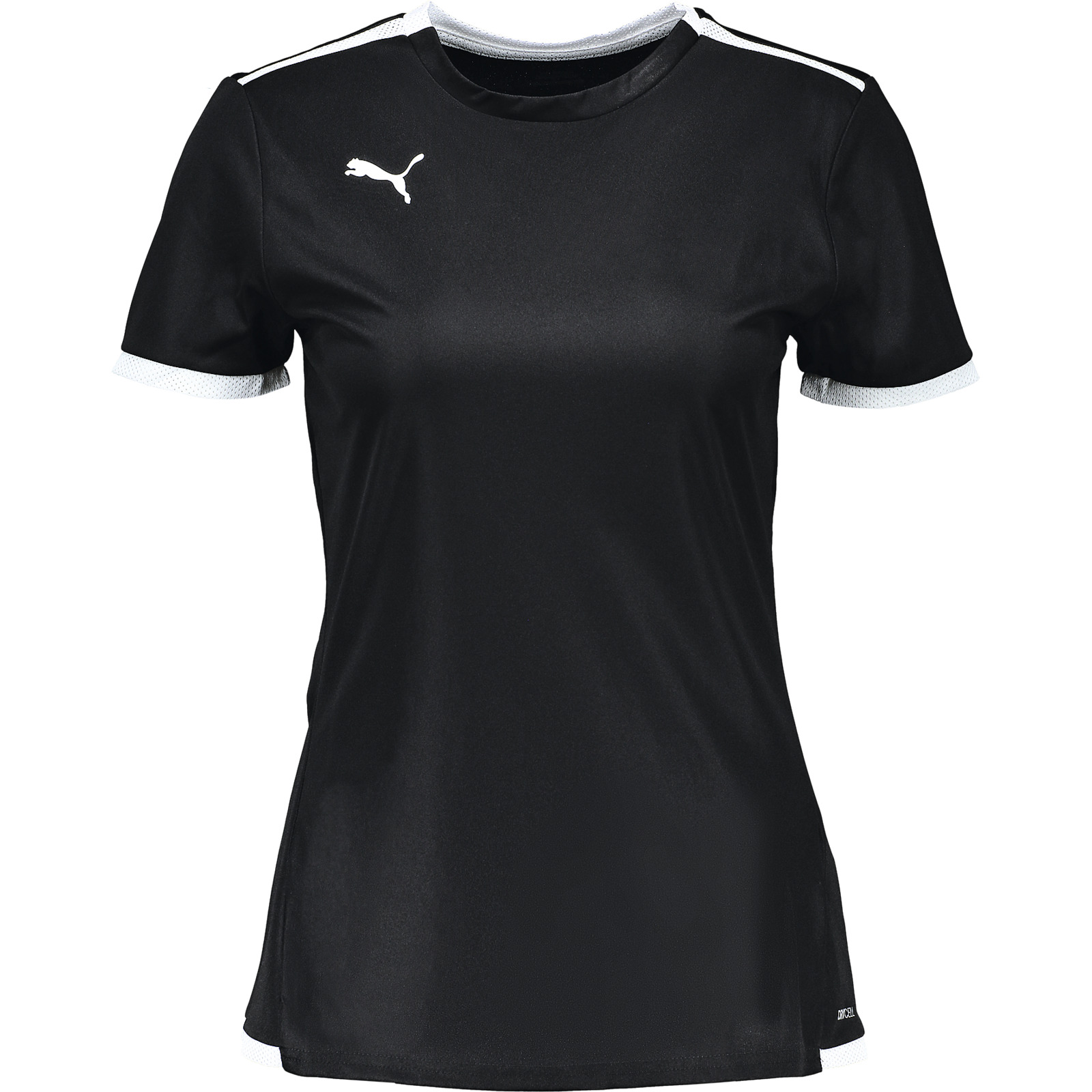 Puma Damen-T-Shirt team Liga M, schwarz