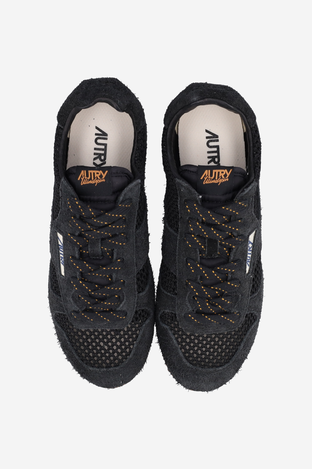 Windspin low suede sneakers