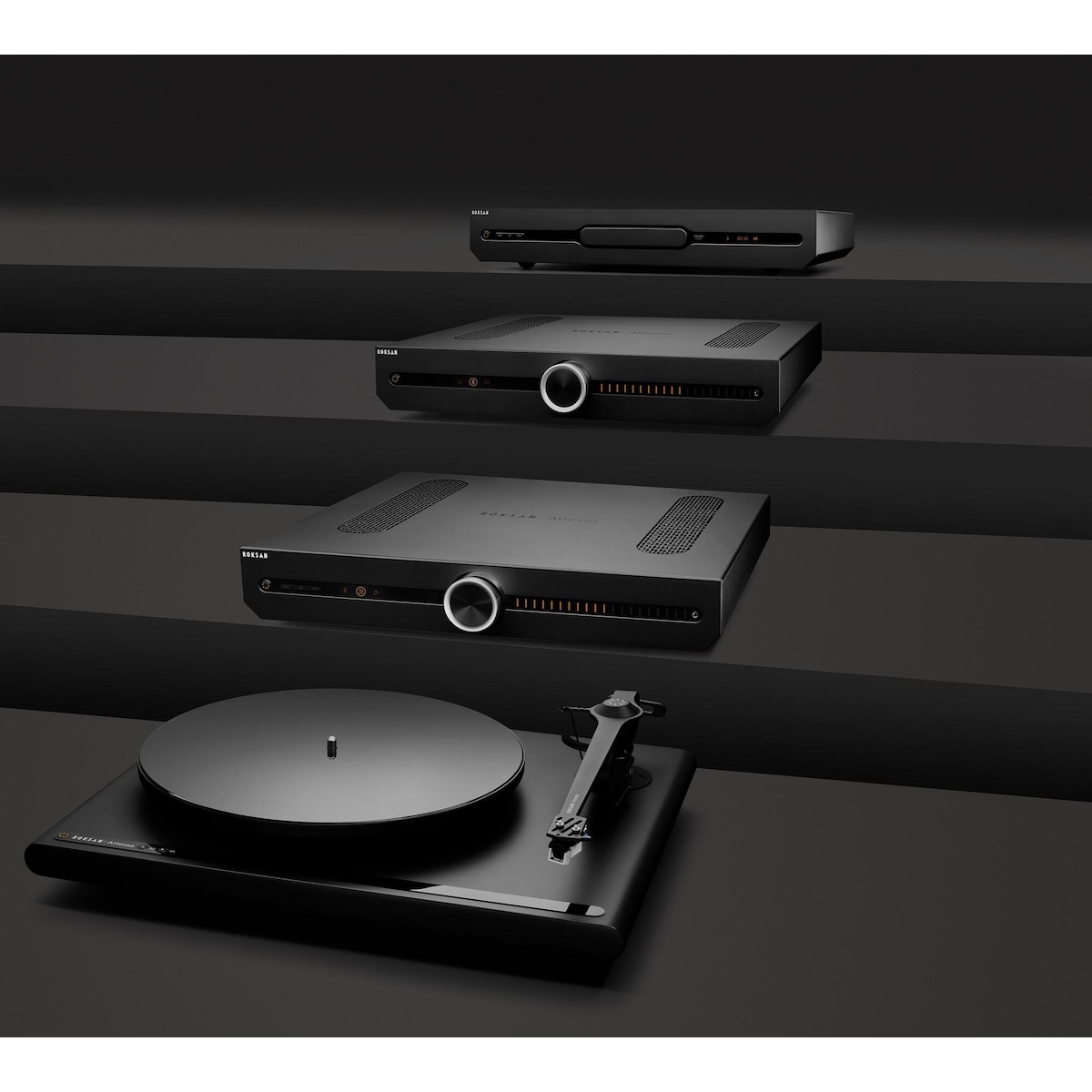 Roksan Attessa Amplifier, sort