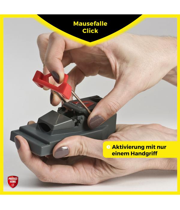 PROTECT HOME Mausefallen Click, 3 Stk.