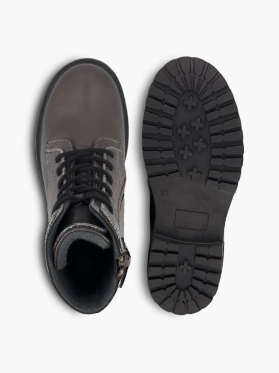 Vty Schnür-Stiefelette Silber