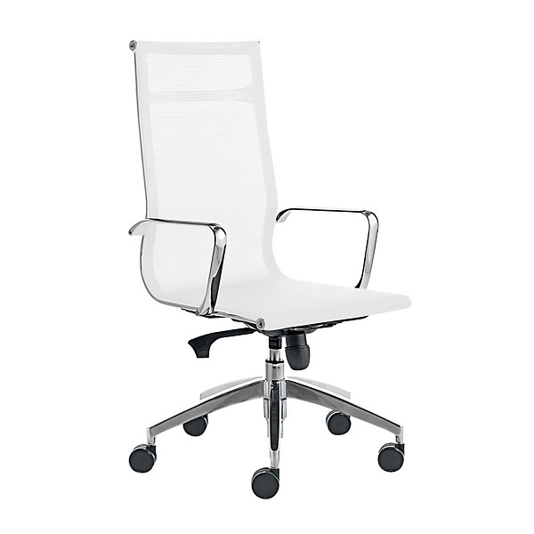 Fauteuil de bureau Wind 01 blanc