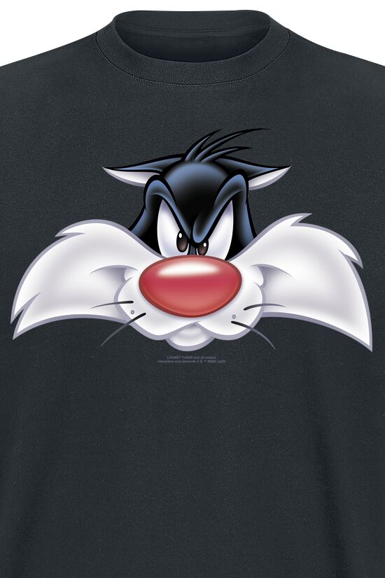 Sylvester - Big Face | Looney Tunes T-Shirt Manches courtes