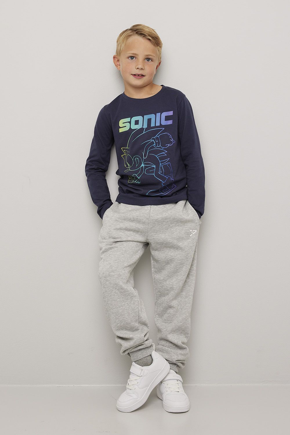 Langermet t-skjorte Sonic