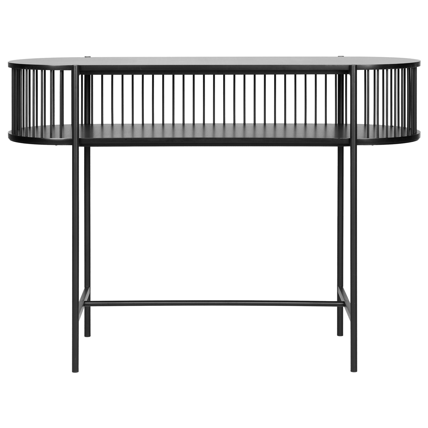Beliani - BIRSON - Consoletafel - Zwart - MDF