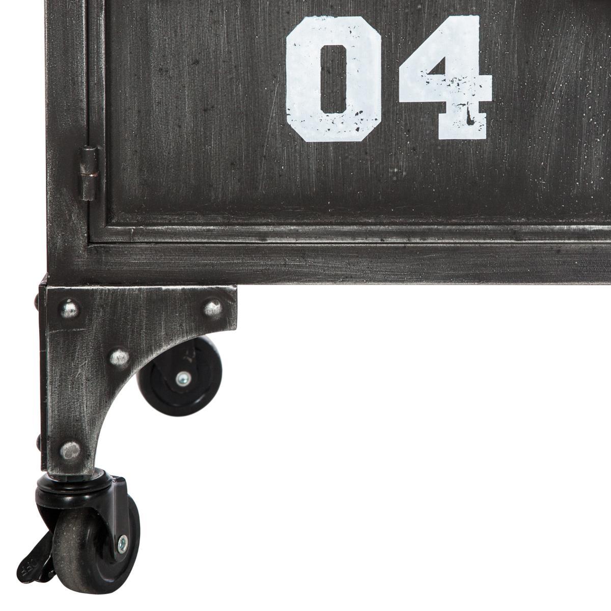 MEUBLE METAL 6 PORTES SEVIN