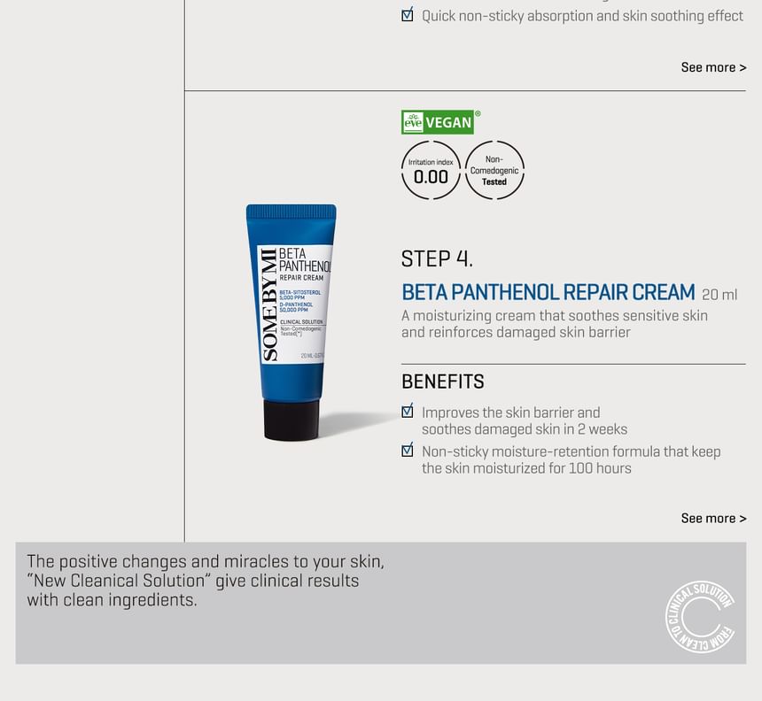 SOME BY MI - Beta Panthenol Reparatie Starter Kit
