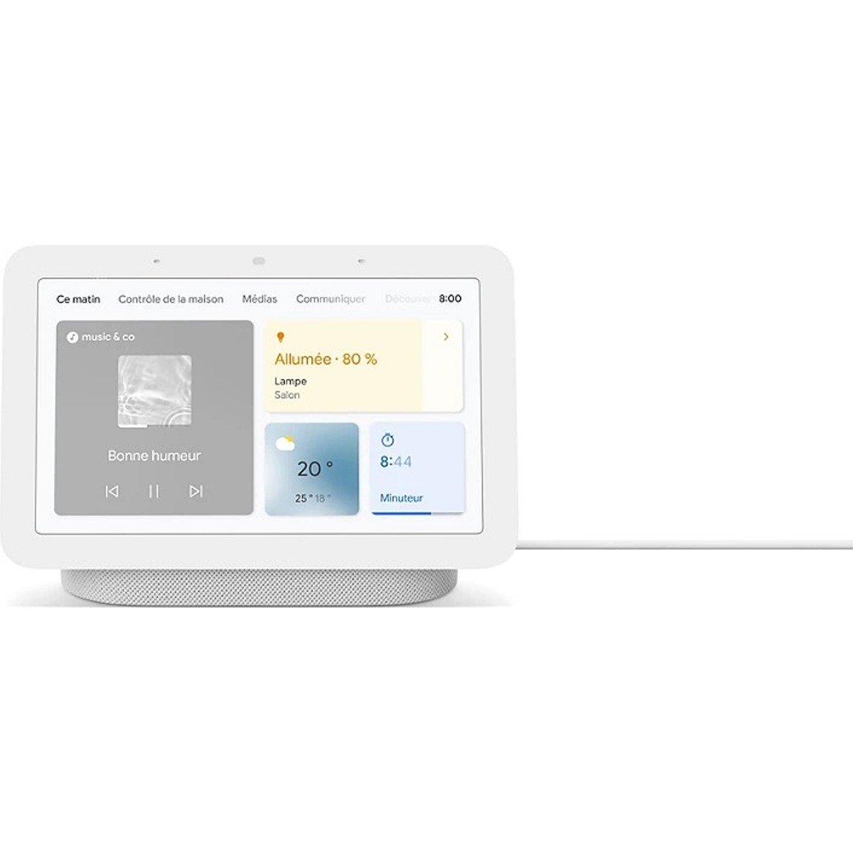 Google Nest Hub (2eme génération) - Anthracite