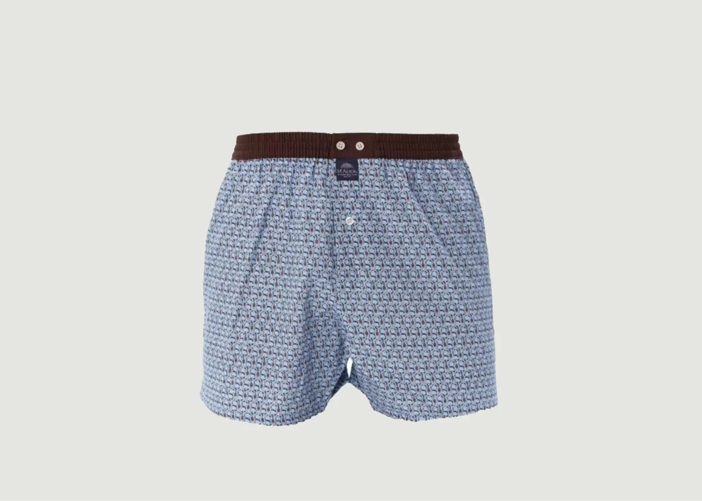 Caleçon en coton à motif fantaisie Mc Alson