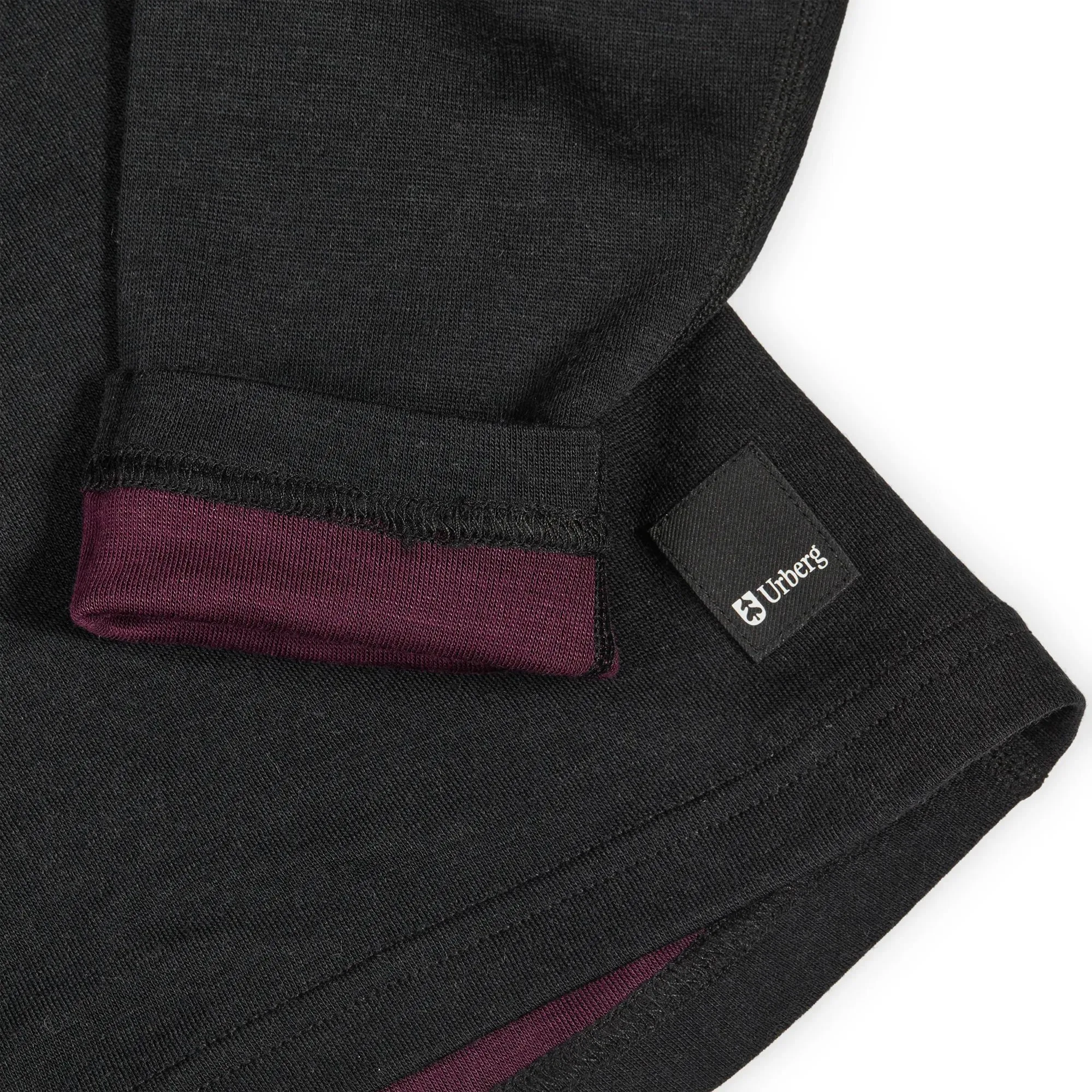 Urberg Merino-Bamboo Base Layer Top Wmn Black/Purple