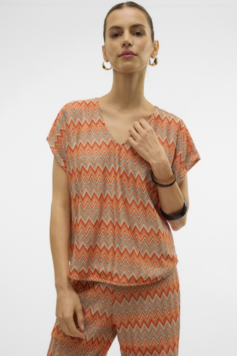 Vero Moda oranje dames t-shirt